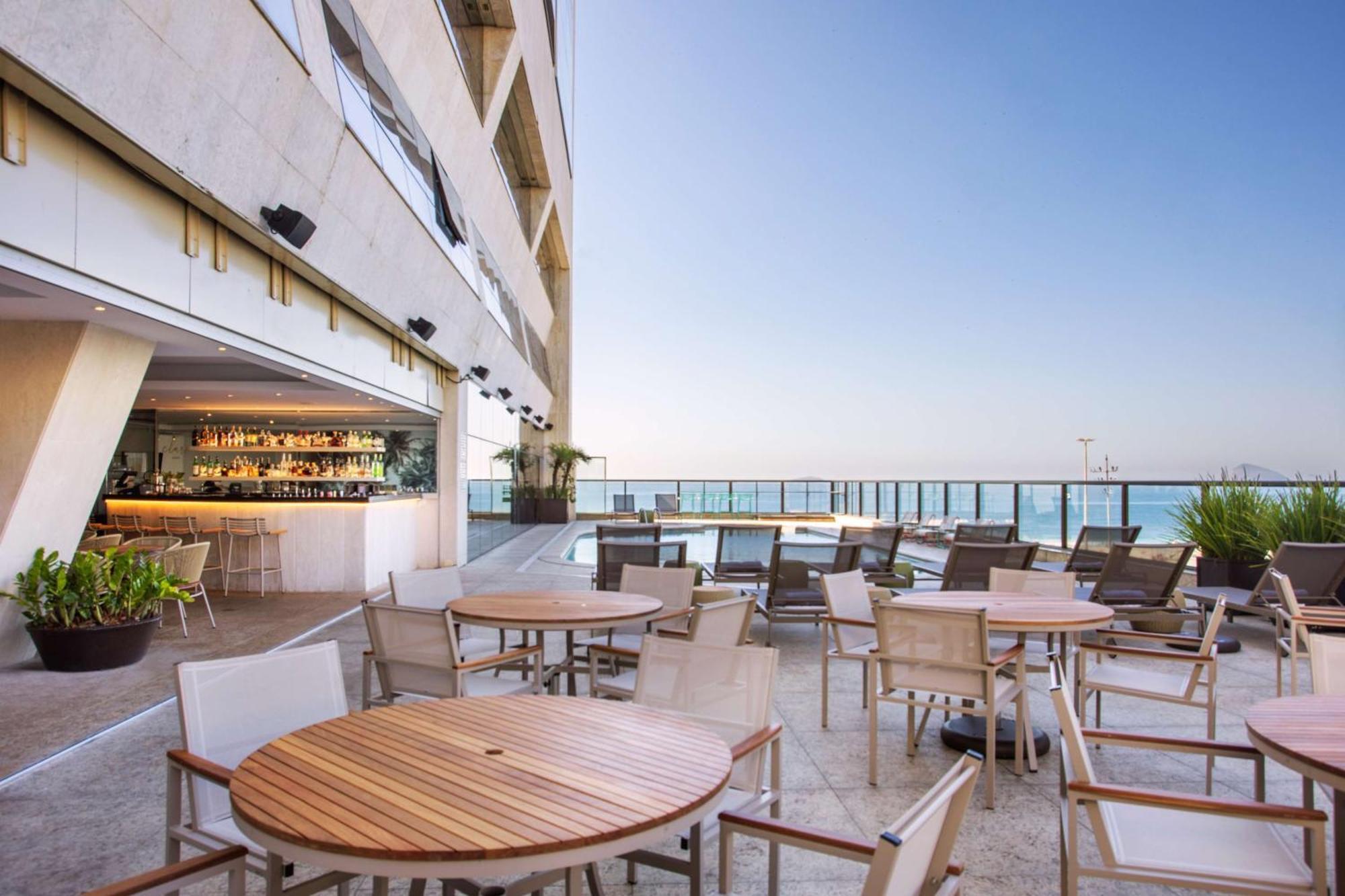 Hilton Copacabana Rio De Janeiro Eksteriør billede The Sky Bar